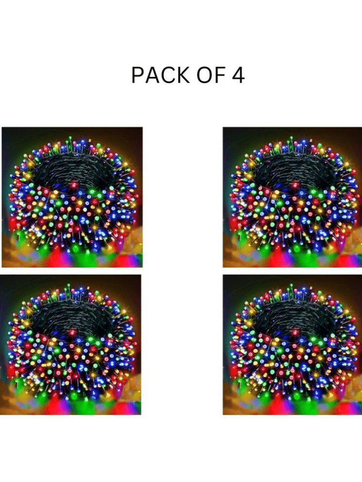     			Kadio Multicolor 40M String Light ( Pack of 4 )