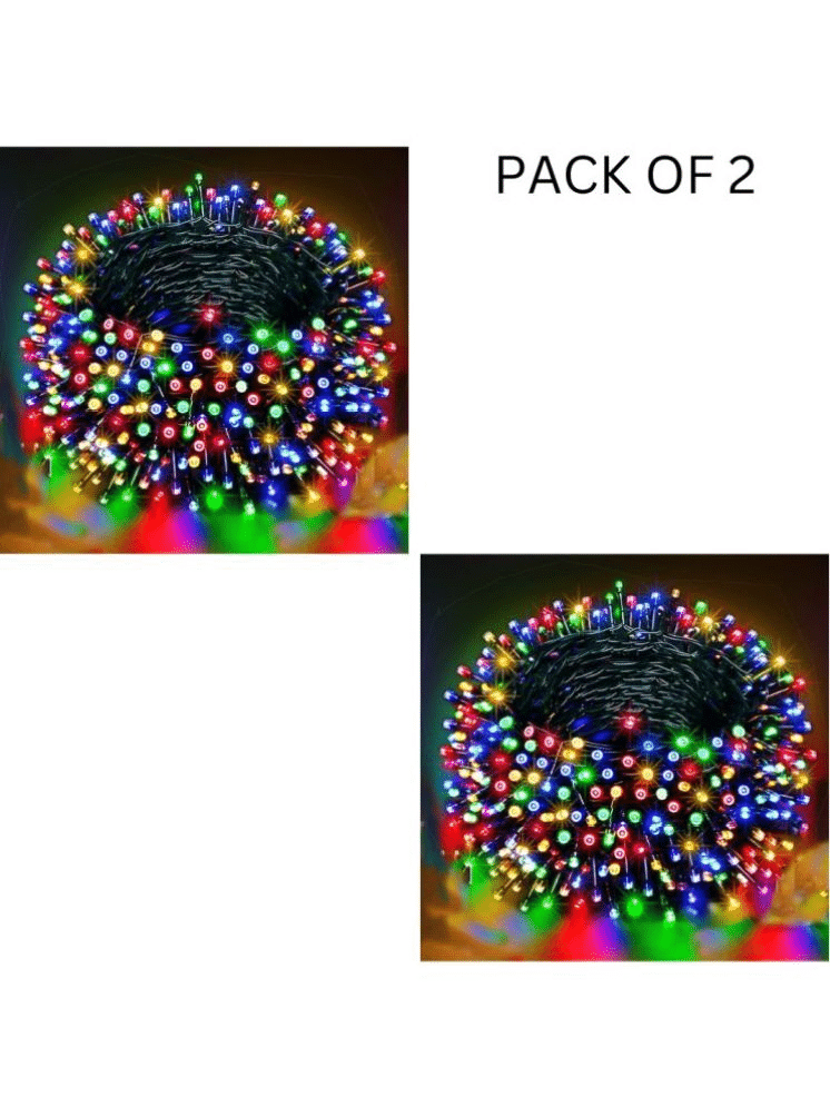     			Kadio Multicolor 40M String Light ( Pack of 2 )