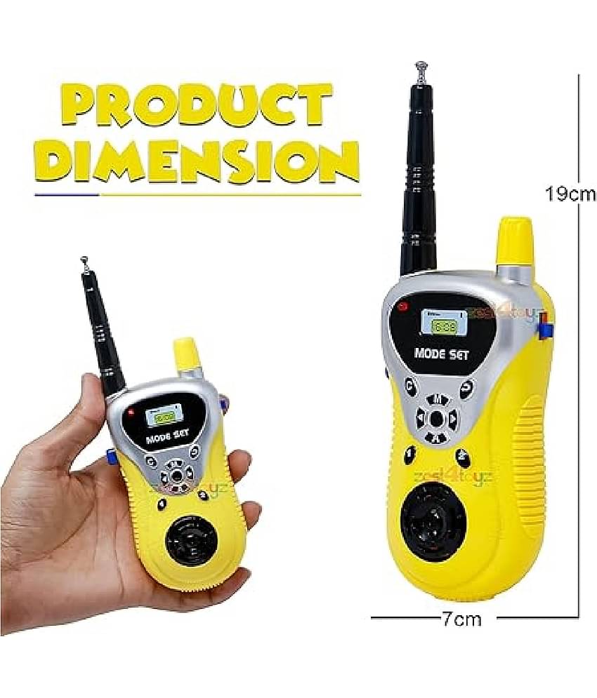 Kidsaholic WalkyTalky for Kids 2 Way Radios Toy Portable Long Range Handheld Toy