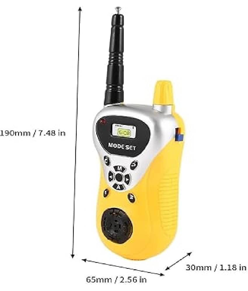 Kidsaholic WalkyTalky for Kids 2 Way Radios Toy Portable Long Range Handheld Toy