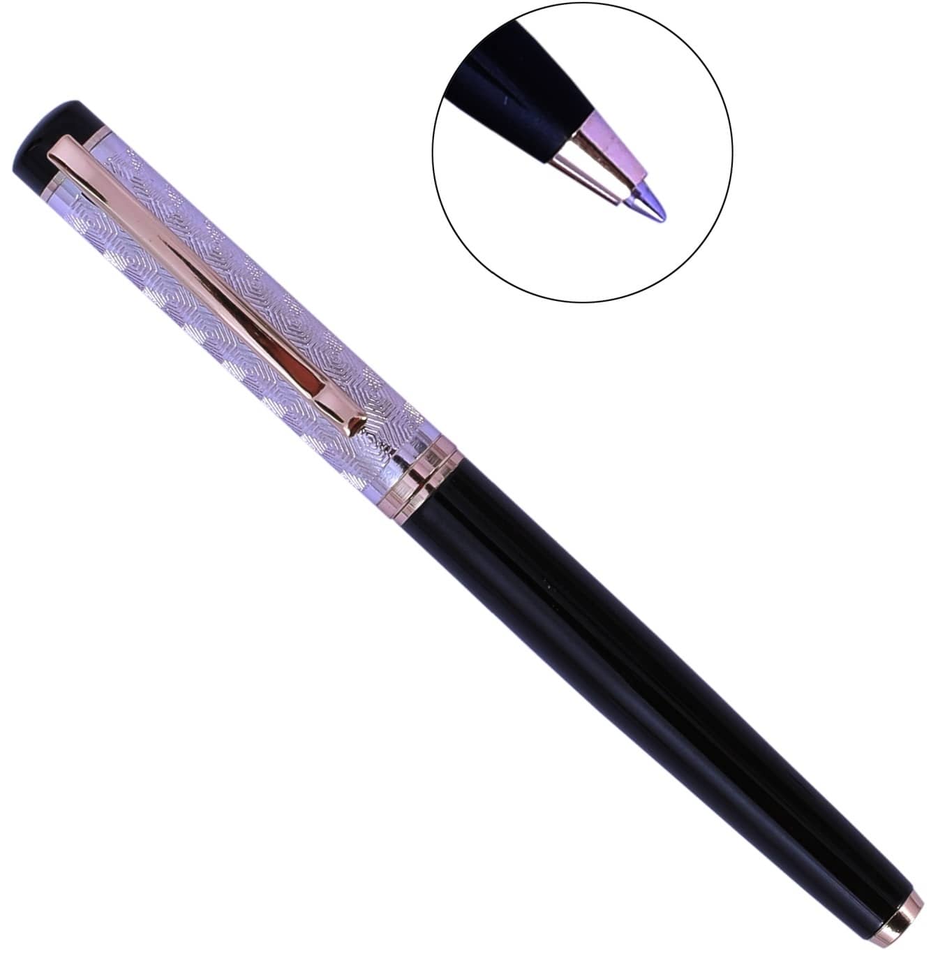 Krink Metal Roller Ball Pens with Blue Refill ( Pack of 1 ) - Stationery | Buy online on ZillyBuy