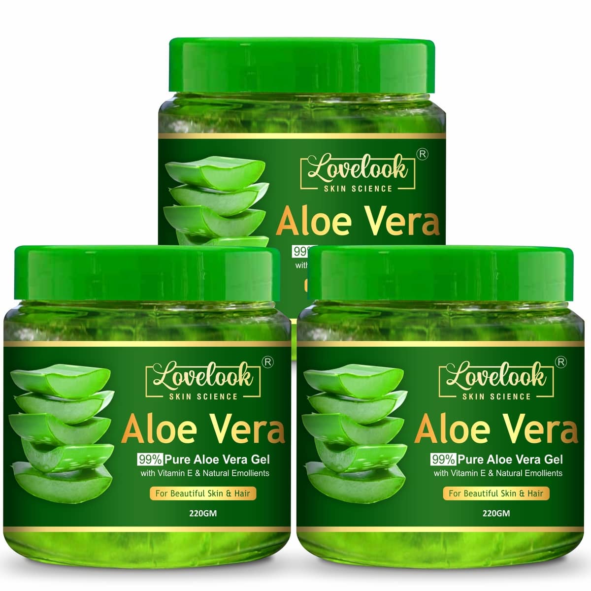 Lovelook Moisturizer All Skin Type Aloe Vera ( 660 gm )