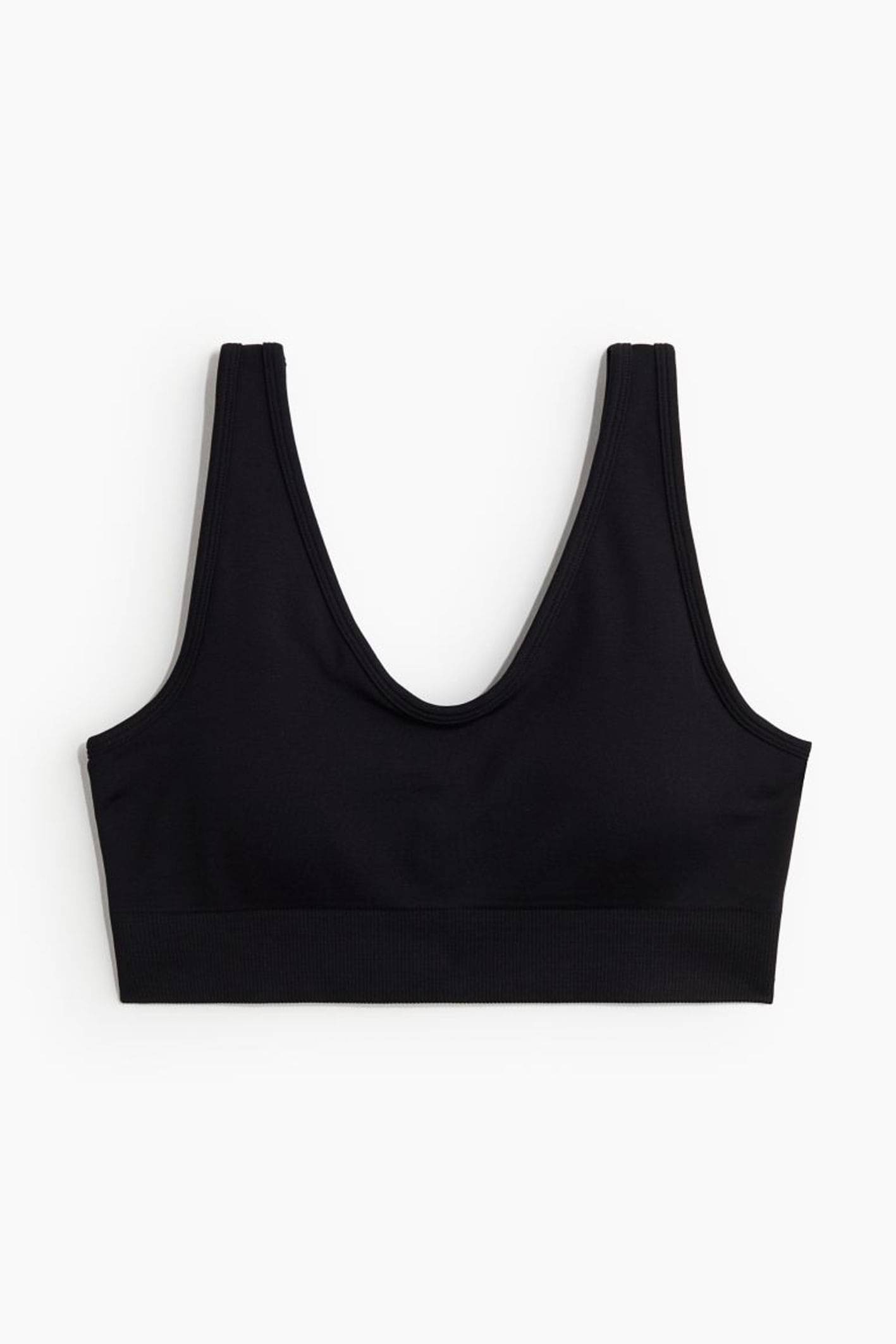 OMLITE Pack of 1 Nylon Non Padded Women's Cami bra ( Black )     			OMLITE Pack of 1 Nylon Non Padded Women's Cami bra ( Black )