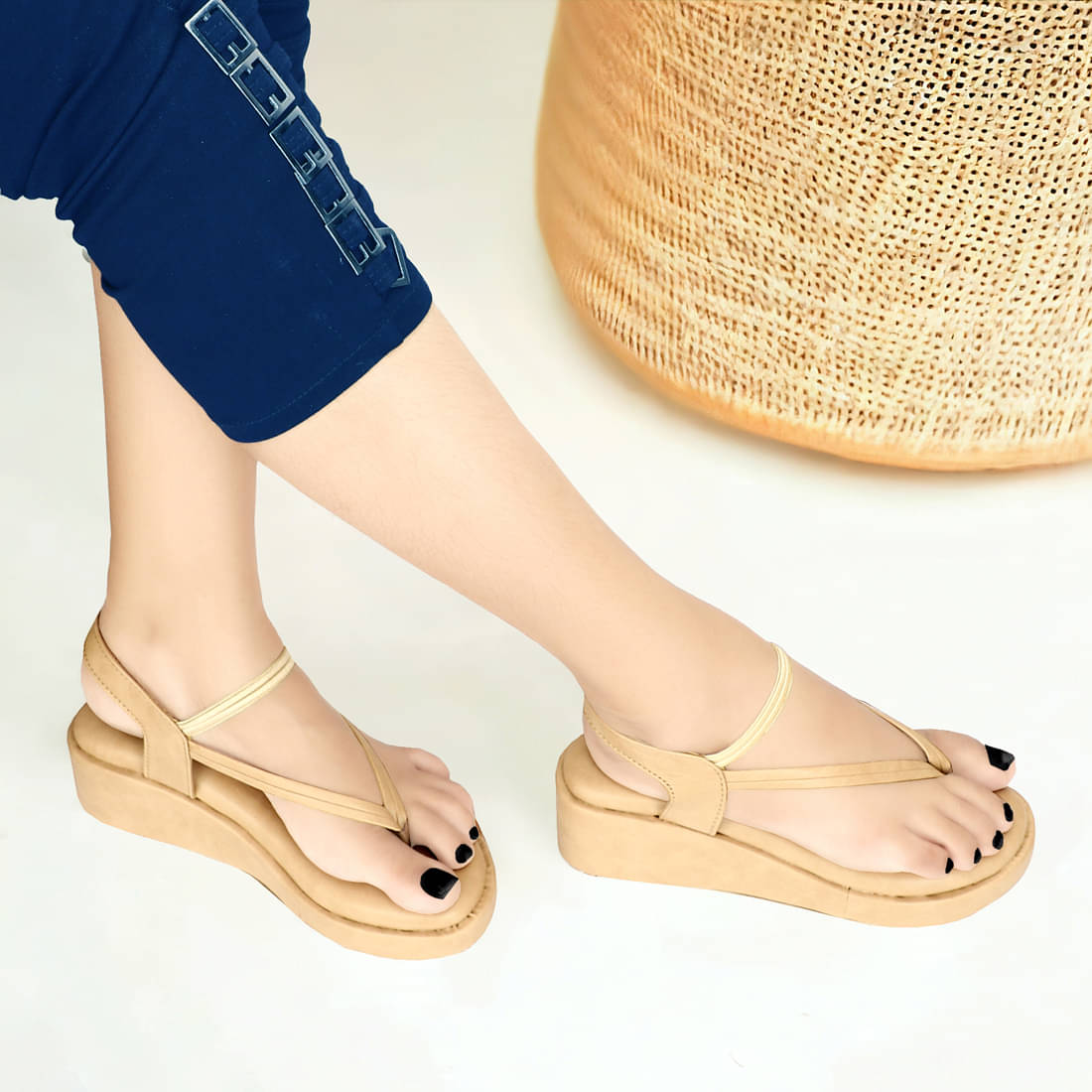     			Rimezs Beige Women's Sandal Heels