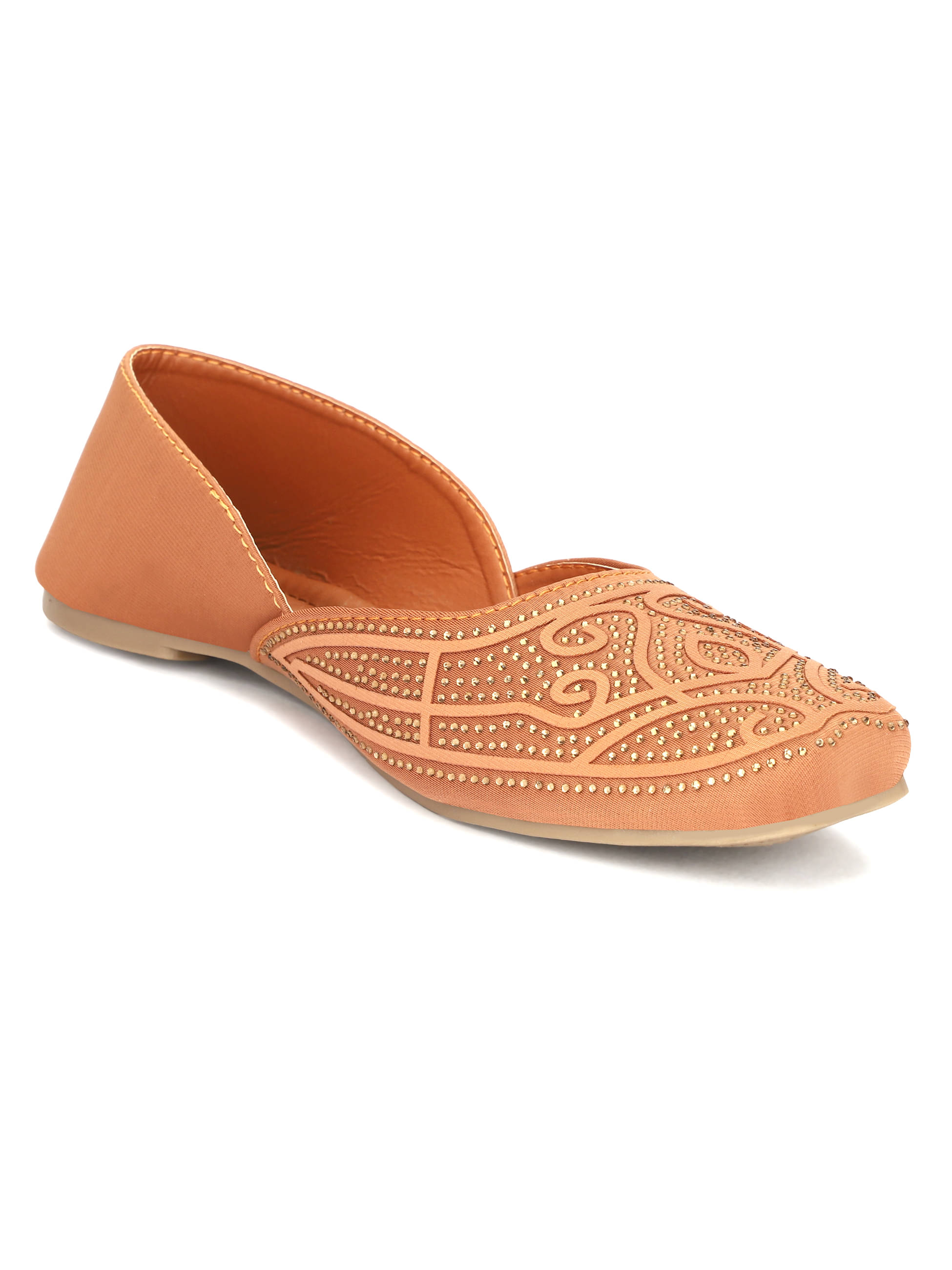    			Rimezs Tan Women's Juttis