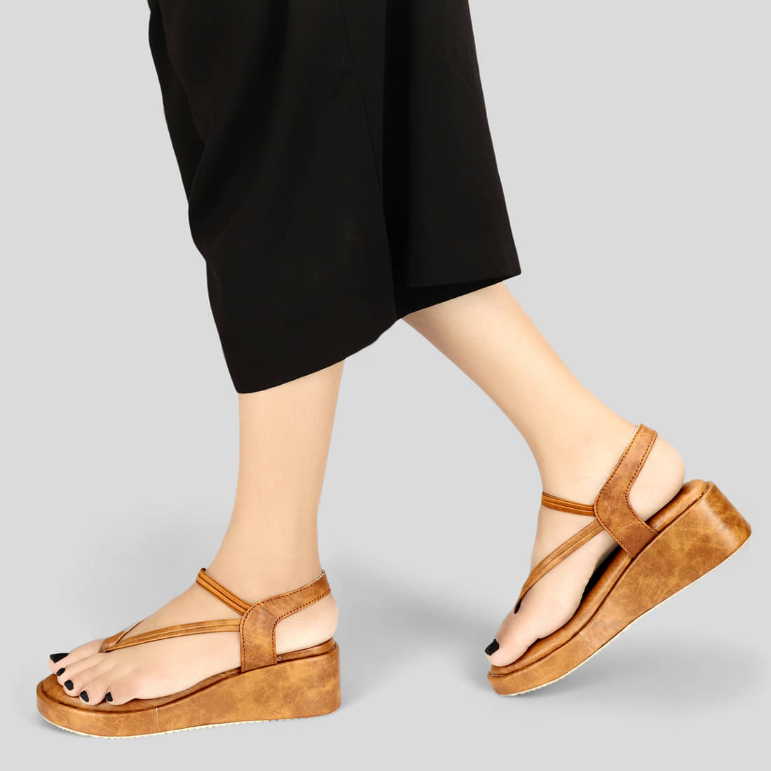     			Rimezs Tan Women's Sandal Heels