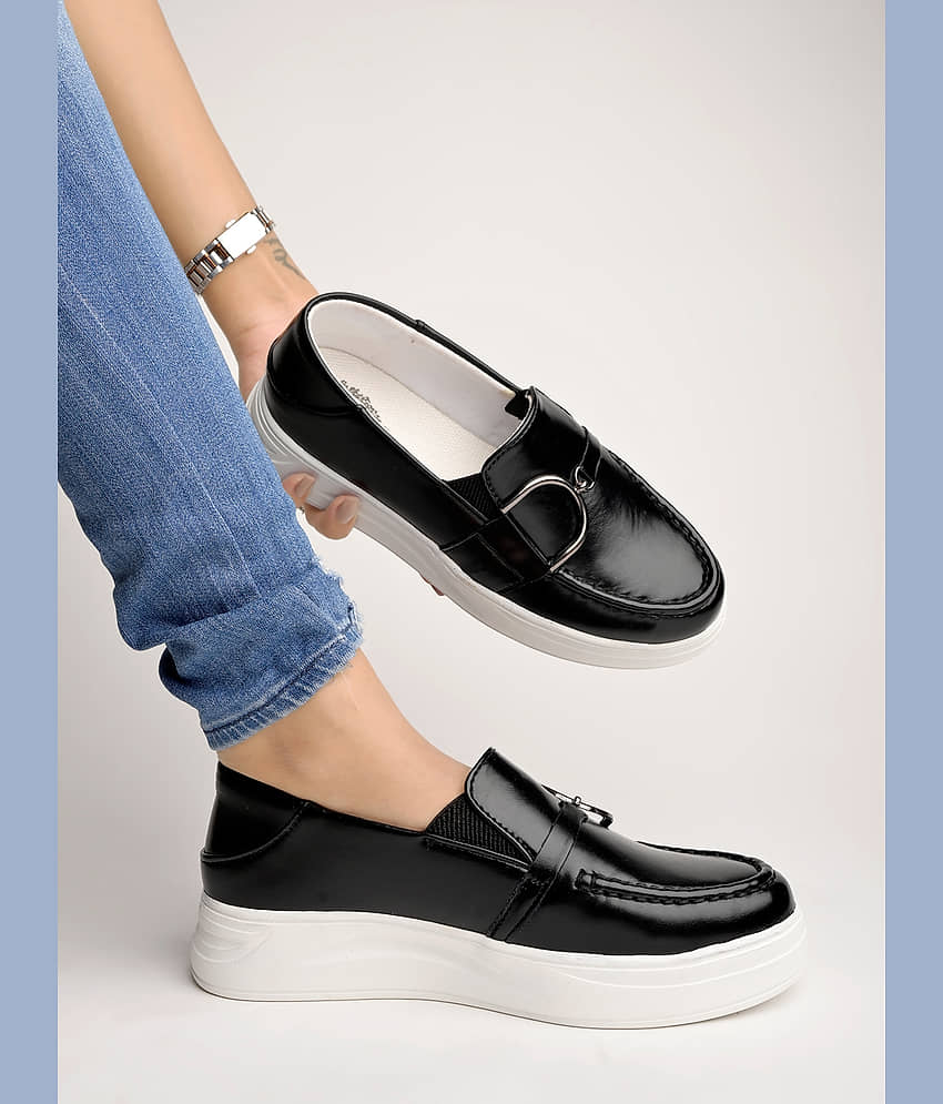 Shoetopia - Black Girl's Loafers ( 1 Pair ) - Casual Shoes | Buy online on ZillyBuy