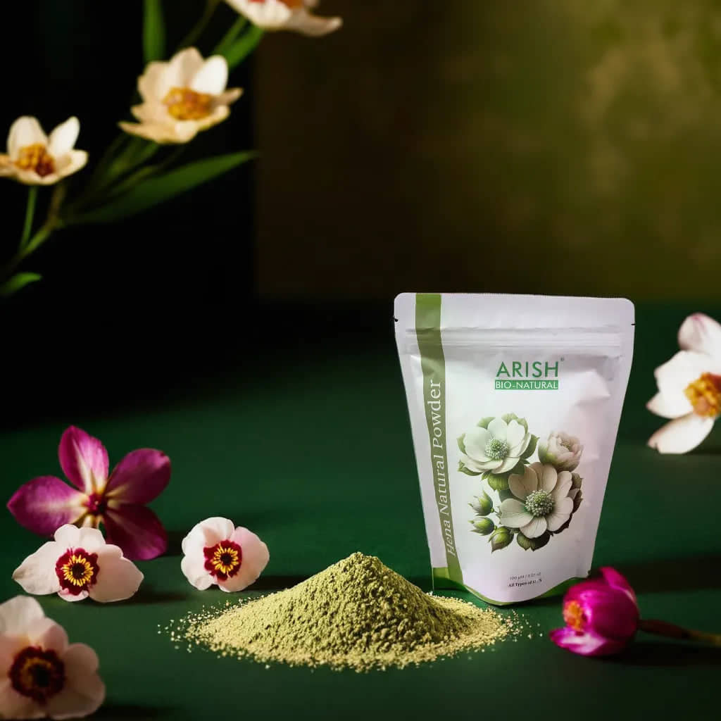 ARISH BIO-NATURAL Paraben Free Henna 100 g