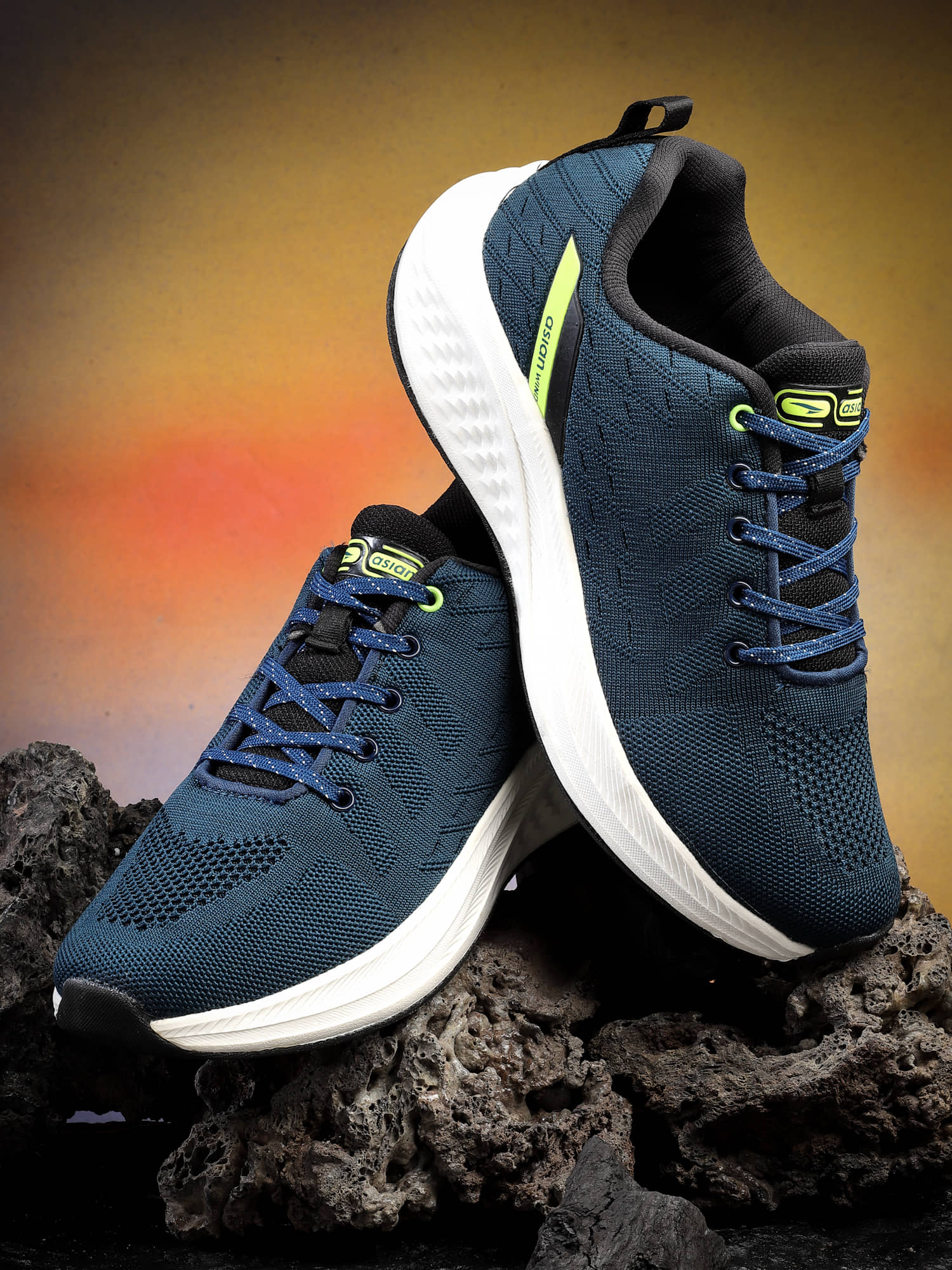ASIAN RAFTAAR-08 Green Men's Sports Running Shoes - Sports Shoes | Buy online on ZillyBuy