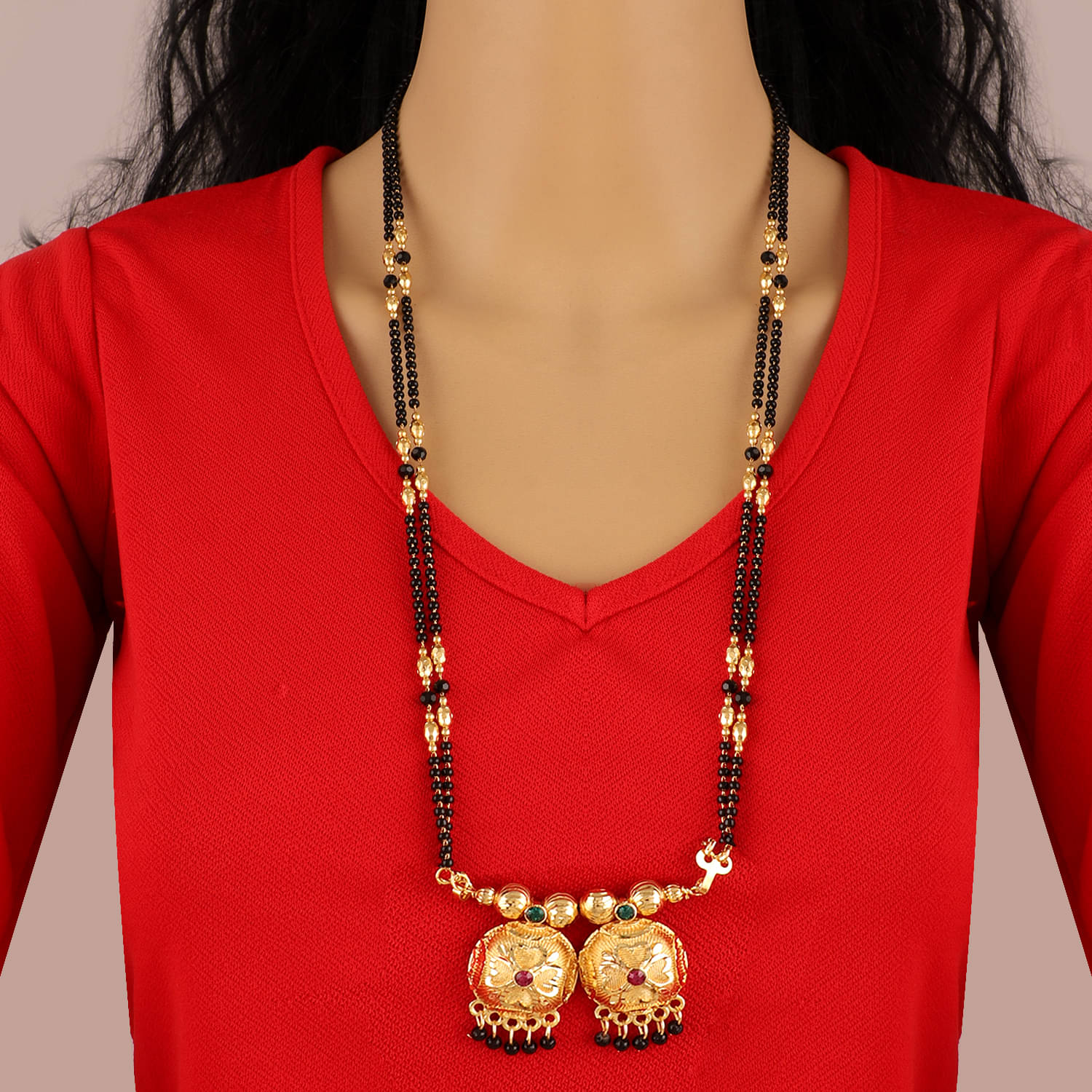 Bhagya Lakshmi Golden Mangalsutra ( Pack of 1 ) Bhagya Lakshmi Golden Mangalsutra ( Pack of 1 )