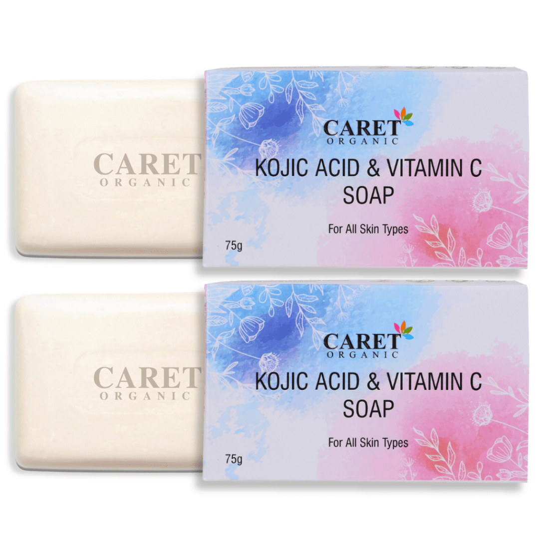Caret Organic Freshness & Vitamin C  Soap for All Skin Type ( Pack of 2 )     			Caret Organic Freshness & Vitamin C  Soap for All Skin Type ( Pack of 2 )