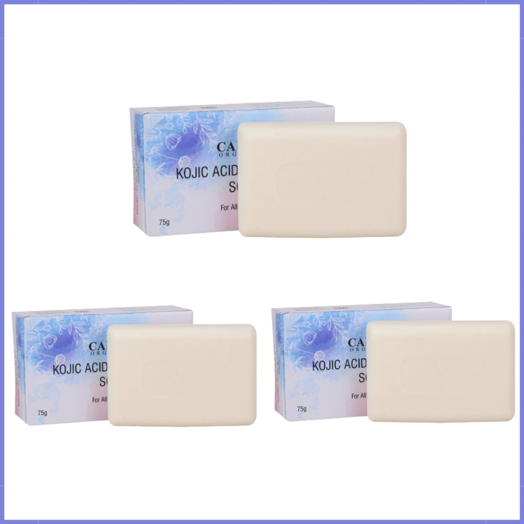 Caret Organic Skin Whitening & Vitamin C Soap for All Skin Type ( Pack of 3 ) Caret Organic Skin Whitening & Vitamin C Soap for All Skin Type ( Pack of 3 )