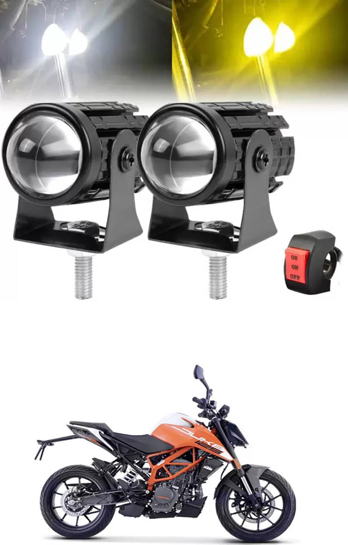 Genric Fog Light For KTM ( Pack of 2 ) Genric Fog Light For KTM ( Pack of 2 )