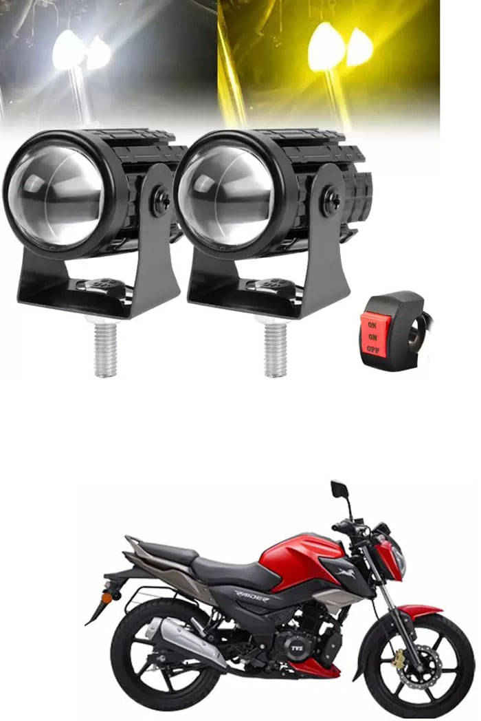     			Genric Fog Light For TVS ( Pack of 2 )