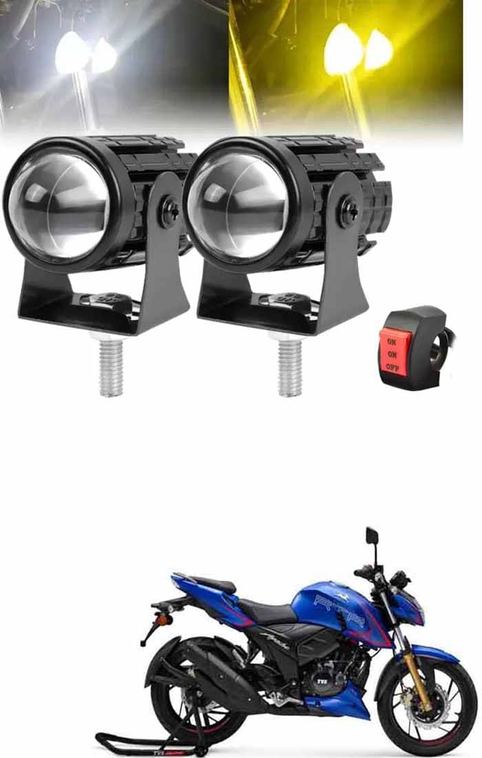 Genric Fog Light For TVS ( Pack of 2 ) Genric Fog Light For TVS ( Pack of 2 )