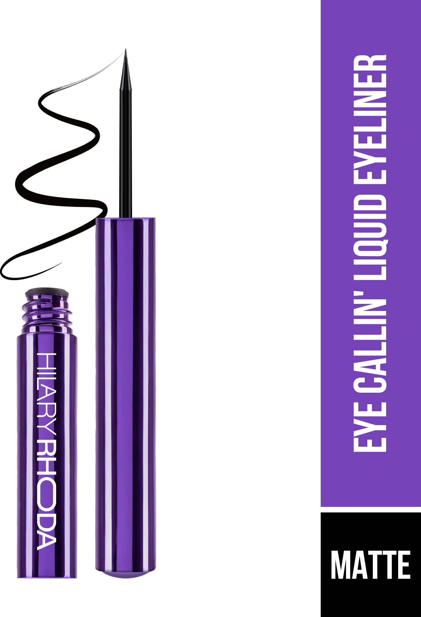 Hilary Rhoda Black Matte Eye Liner Gel ( Pack of 1 ) - Makeup - Eyes | Buy online on ZillyBuy