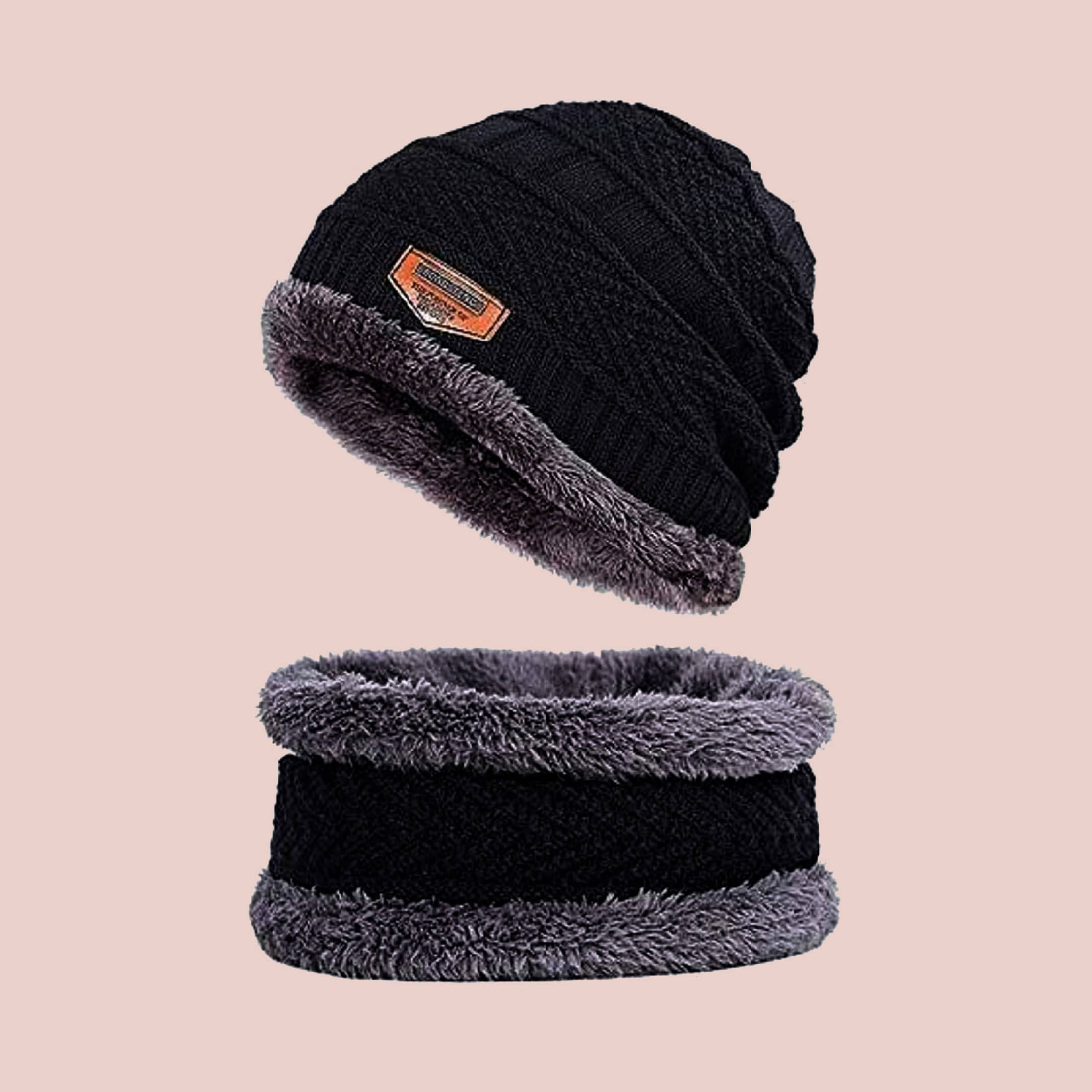 Infispace Black Cotton Men's Cap ( Pack of 1 )