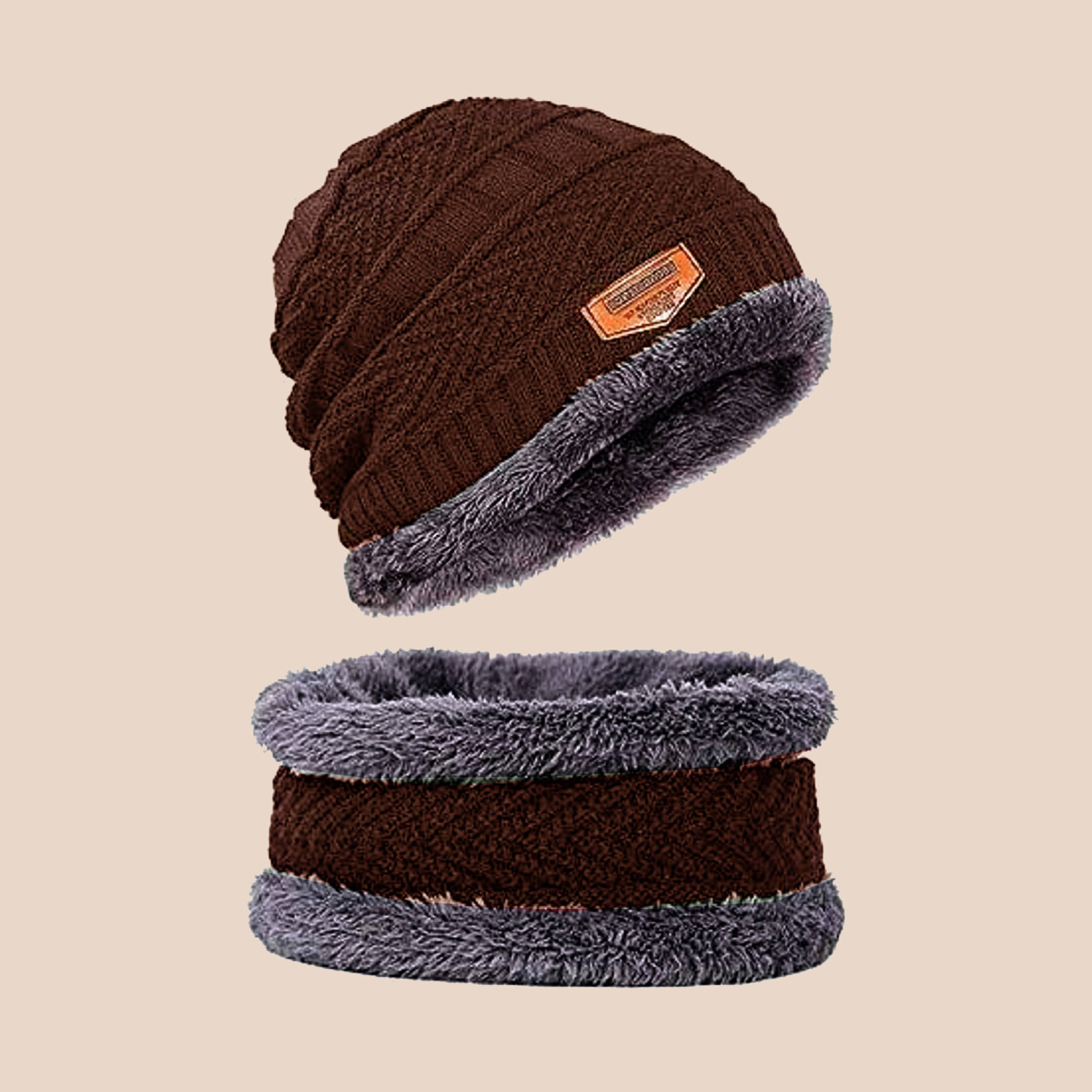     			Infispace Brown Cotton Women's Cap ( Pack of 1 )