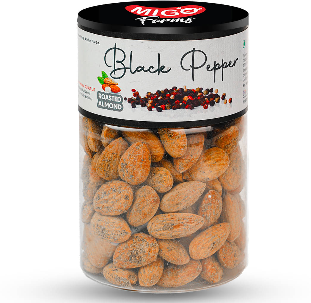 Migo Farms Roasted & Salted Almonds 200 Migo Farms Roasted & Salted Almonds 200