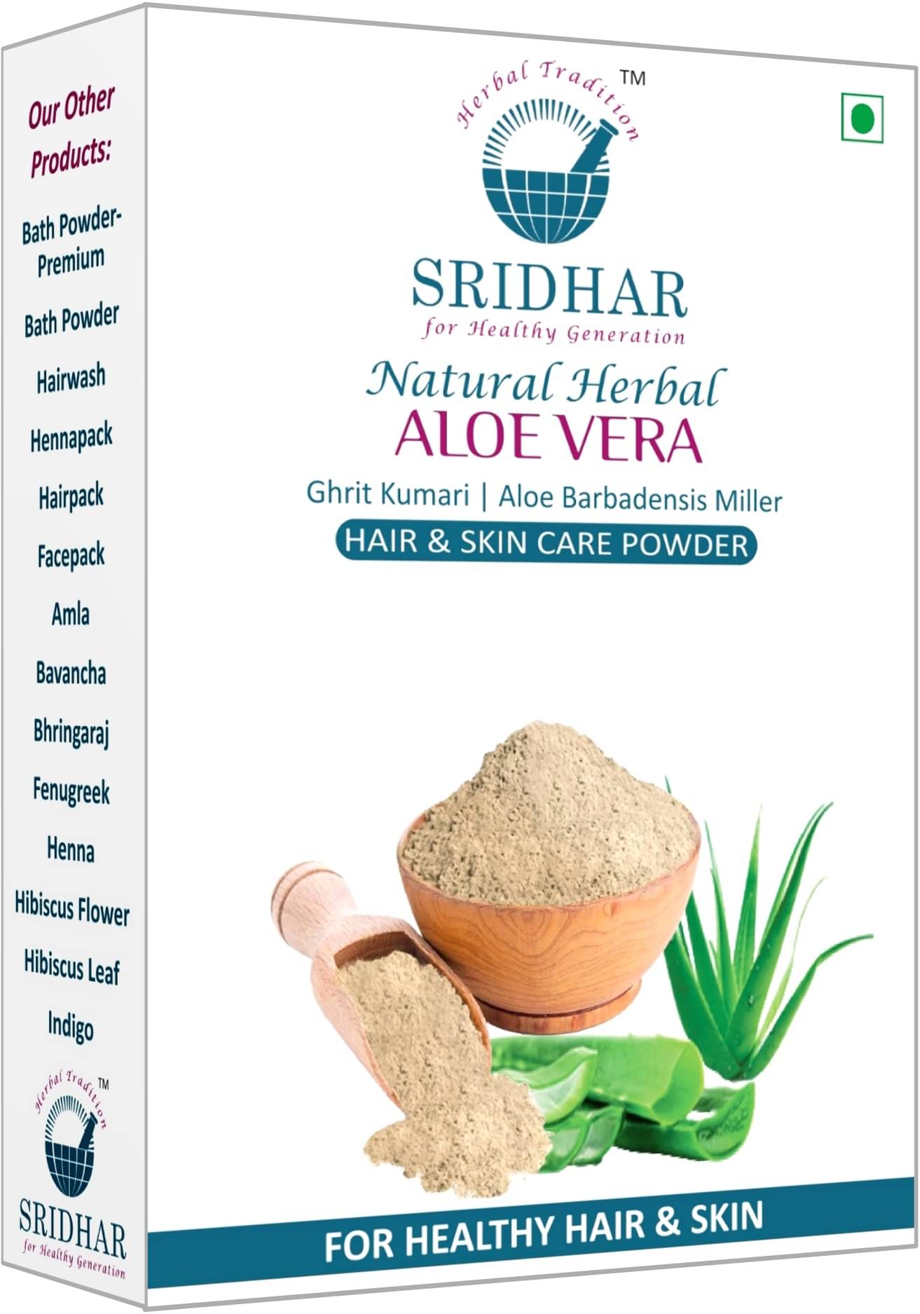     			SRIDHAR NATURAL HERBAL ALOE VERA 200 GRAM