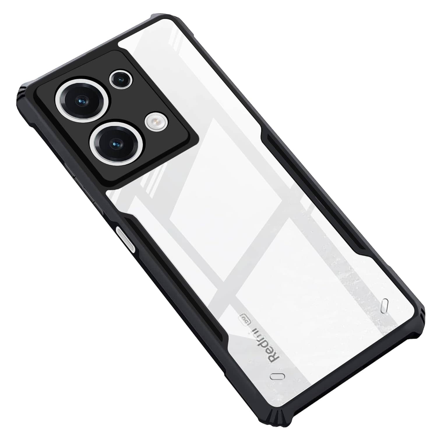 ZAMN Hybrid Covers Compatible For Polycarbonate Redmi Note 13 5G ( )