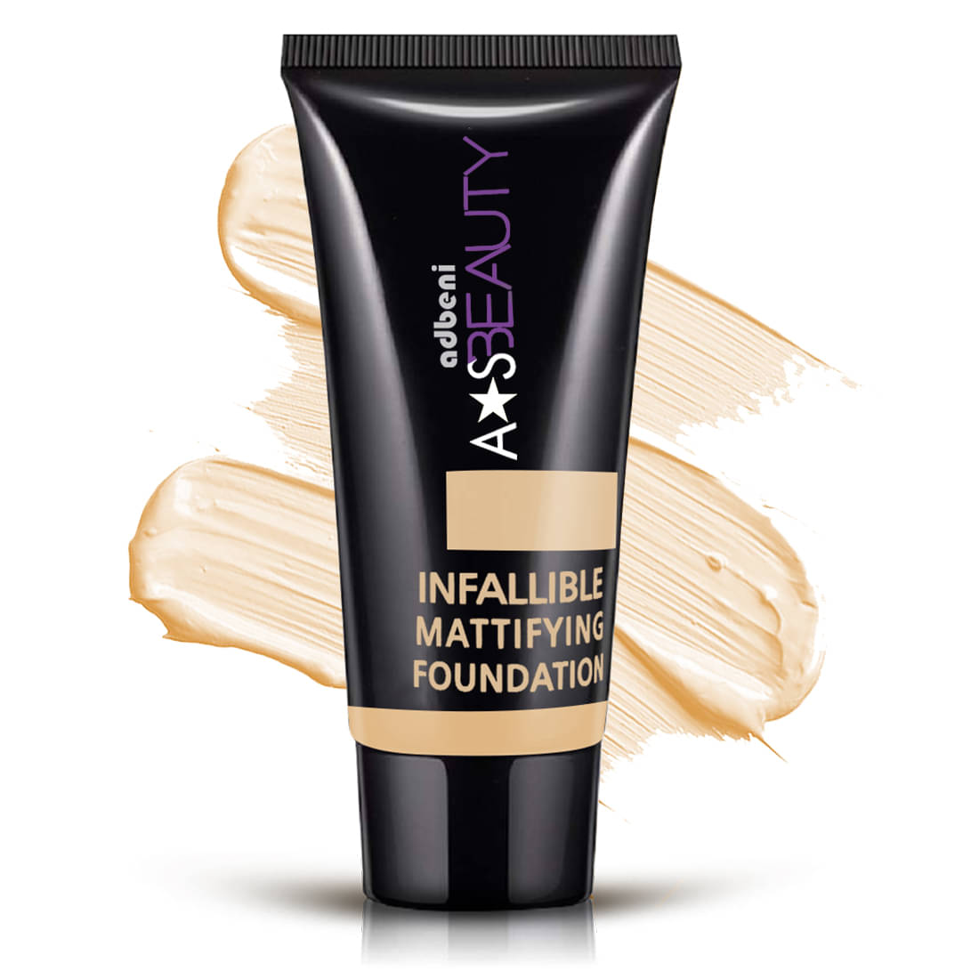     			Adbeni Matte Cream For Normal Skin Light Foundation Pack of 1