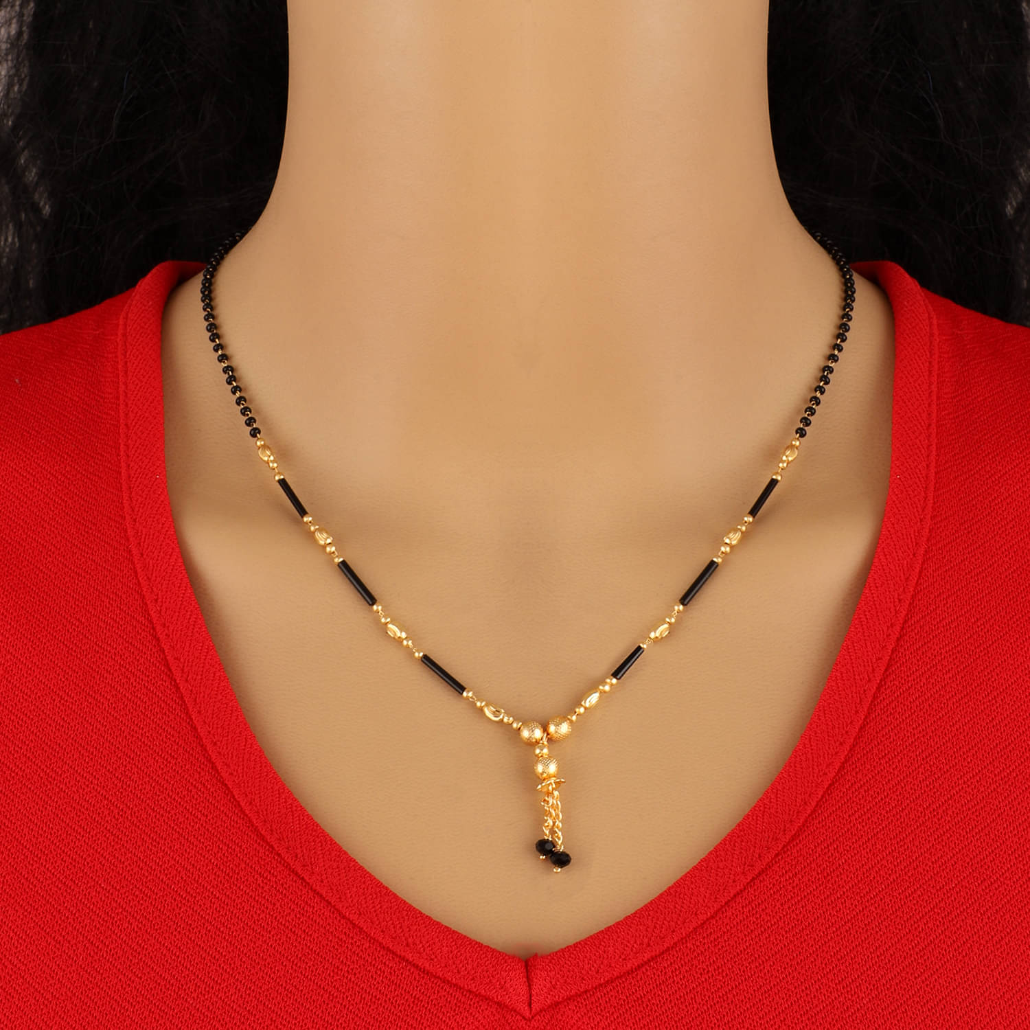 Bhagya Lakshmi Golden Mangalsutra ( Pack of 1 ) Bhagya Lakshmi Golden Mangalsutra ( Pack of 1 )