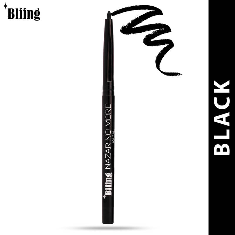    			Bliing Black Matte Kajal 35 g Stick ( Pack of 1 )