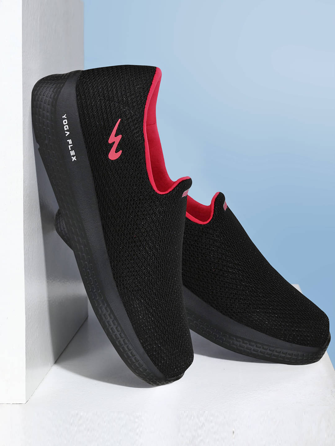     			Campus Black Women's Slip On