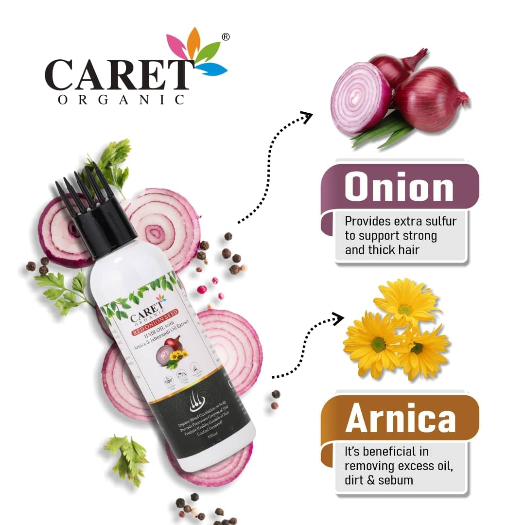 Caret Organic Scalp Treatment Onion Oil 100 ml ( Pack of 1 ) Caret Organic Scalp Treatment Onion Oil 100 ml ( Pack of 1 )