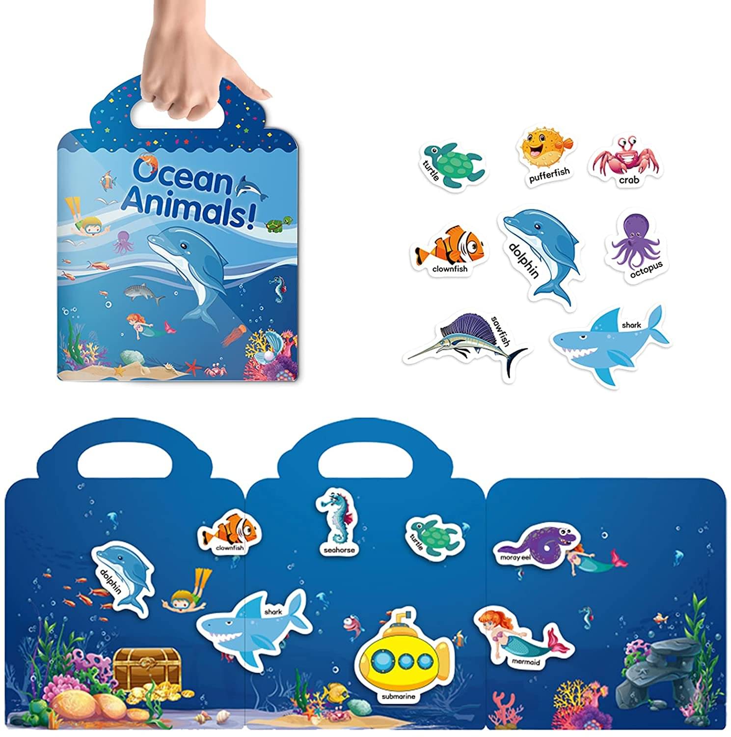 Chocozone 32 Reusable Stickers Book Waterproof Stickers Toys for 2 years old Boys & Girls Learning Preschool Educational Book for Kids (Fairy Princess) Chocozone 32 Reusable Stickers Book Waterproof Stickers Toys for 2 years old Boys & Girls Learning Preschool Educational Book for Kids (Fairy Princess)
