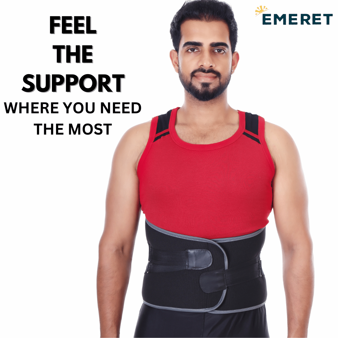     			Emeret Pro Adjustable Men And Women Posture Corrector - Medium Size (Pack of 1)