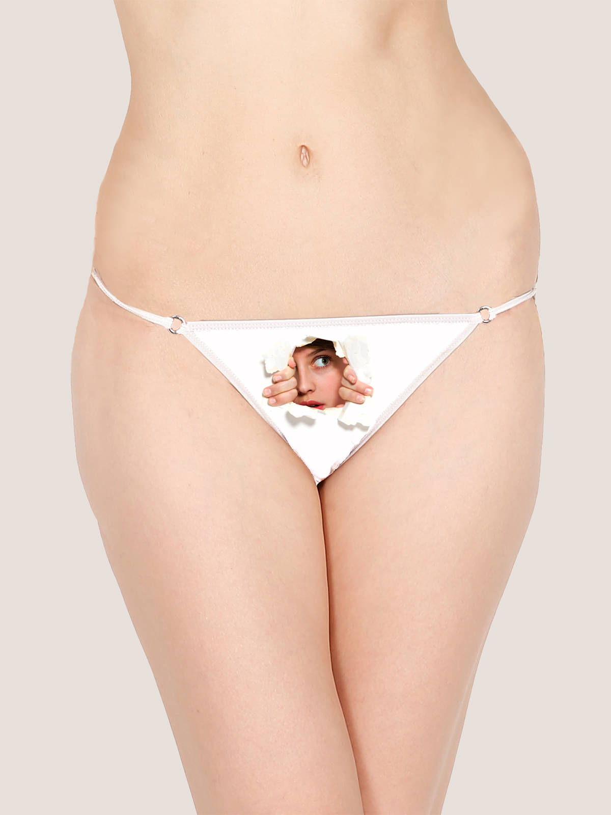 Finian Pack of 1 Poly Cotton Printed Women's G-Strings ( Multi Color ) Finian Pack of 1 Poly Cotton Printed Women's G-Strings ( Multi Color )