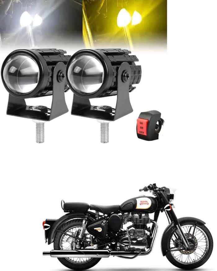 Genric Fog Light For Royal Enfield ( Pack of 2 ) Genric Fog Light For Royal Enfield ( Pack of 2 )