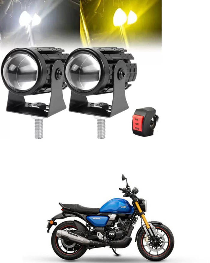 Genric Fog Light For TVS ( Pack of 2 ) Genric Fog Light For TVS ( Pack of 2 )