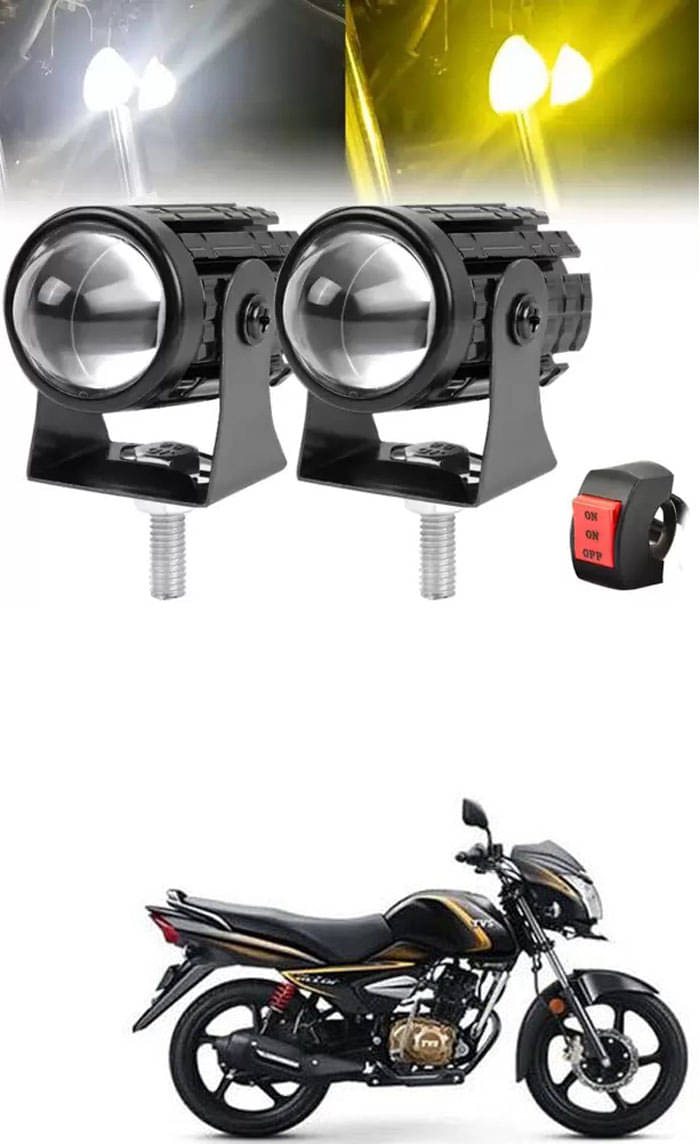Genric Fog Light For TVS ( Pack of 2 )     			Genric Fog Light For TVS ( Pack of 2 )