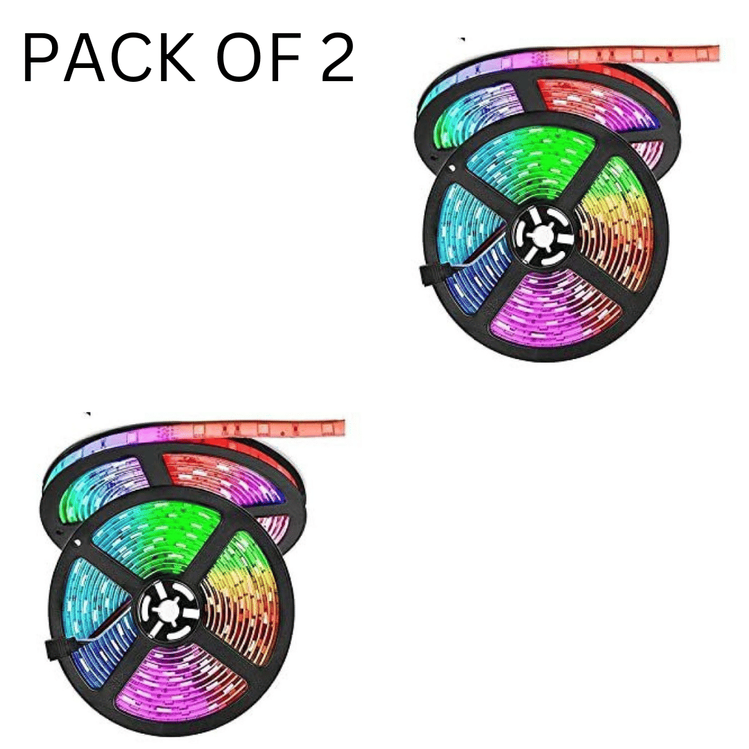     			Kadio Multicolor 3M LED Strip ( Pack of 2 )