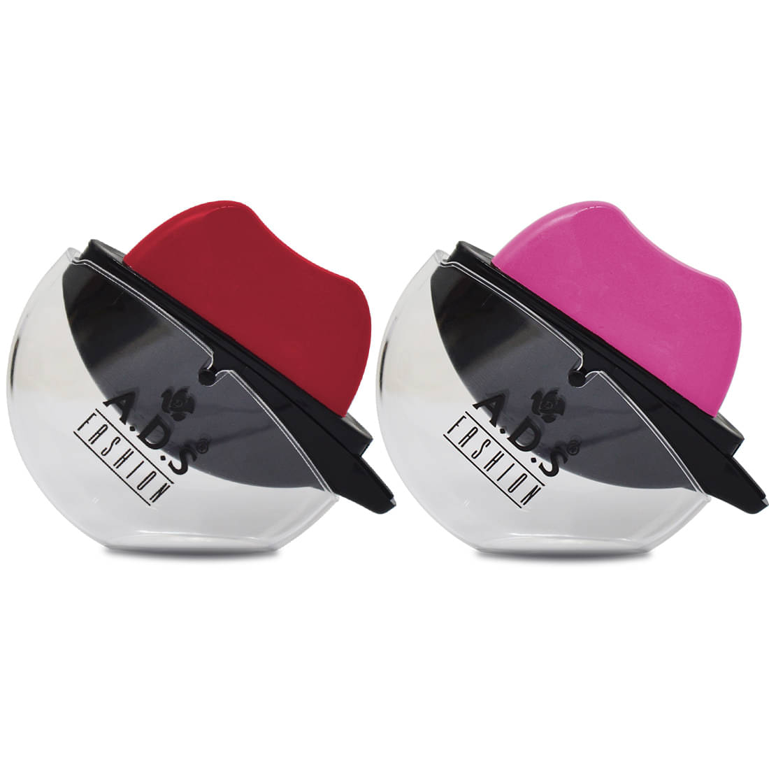     			ADS Multi Matte Lipstick Apple Design Creamy & Moisturizing, 2pc