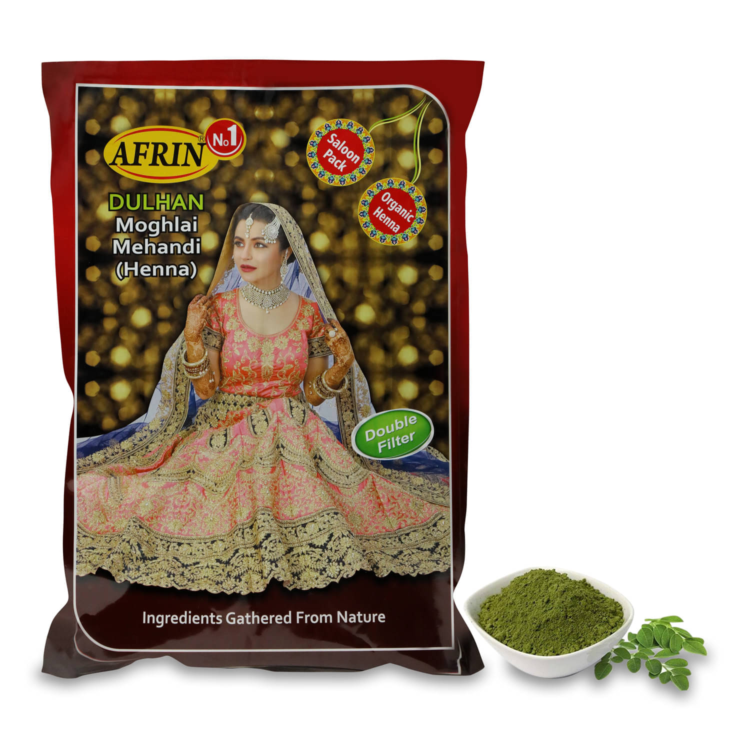Afrin Double Filter Dulhan Mehandi Natural Henna 1 kg Afrin Double Filter Dulhan Mehandi Natural Henna 1 kg