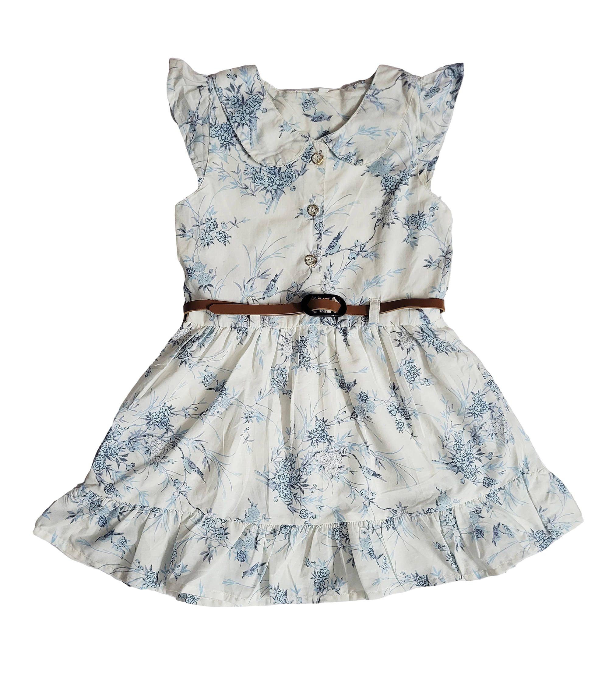 Arshia Fashions Cotton Blend Frock For Girls ( Pack of 1 , Light Blue )     			Arshia Fashions Cotton Blend Frock For Girls ( Pack of 1 , Light Blue )