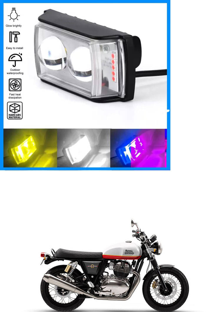     			Genric Fog Light For Royal Enfield ( Pack of 1 )