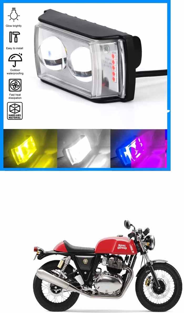Genric Fog Light For Royal Enfield ( Pack of 1 ) Genric Fog Light For Royal Enfield ( Pack of 1 )