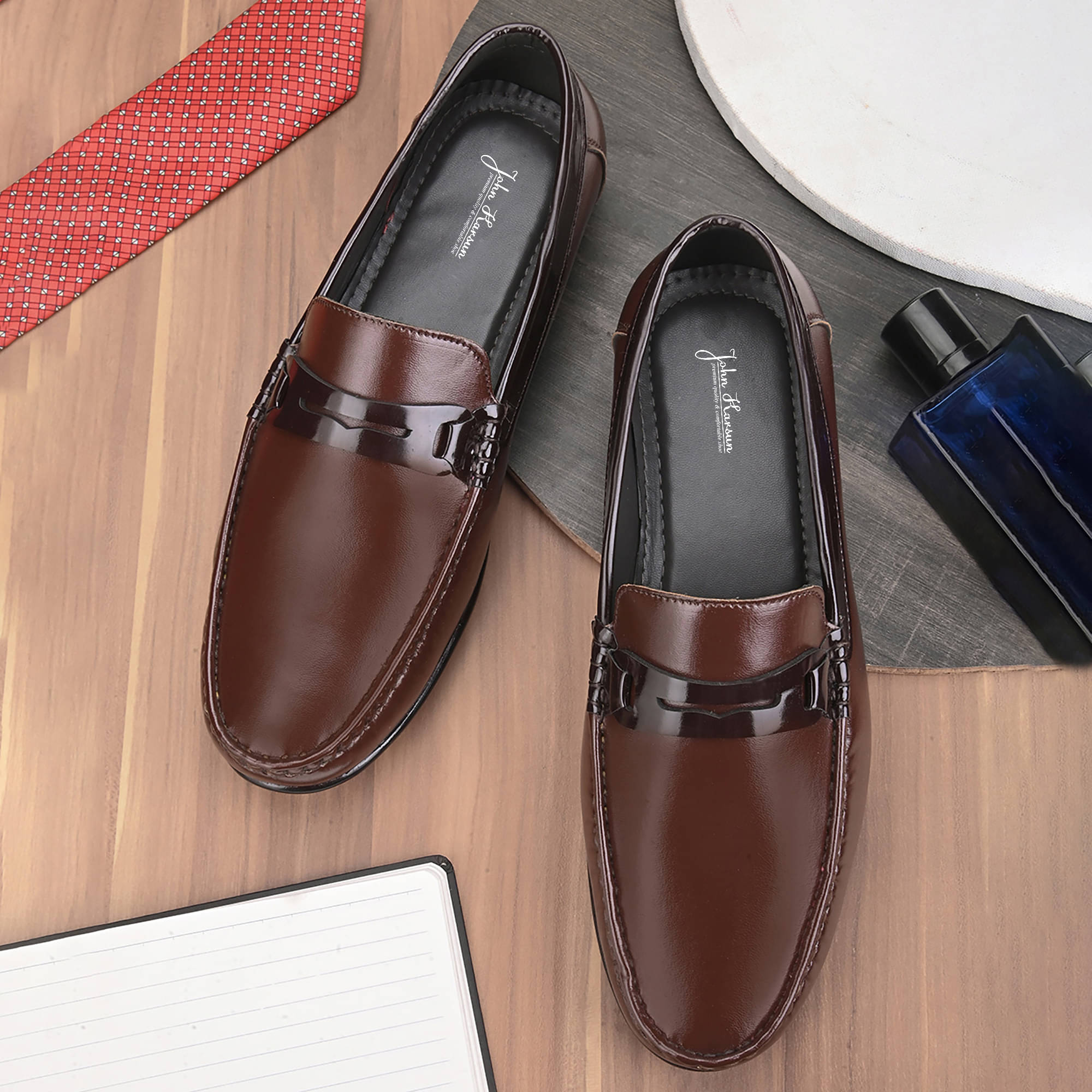     			John Karsun Brown Men's Formal