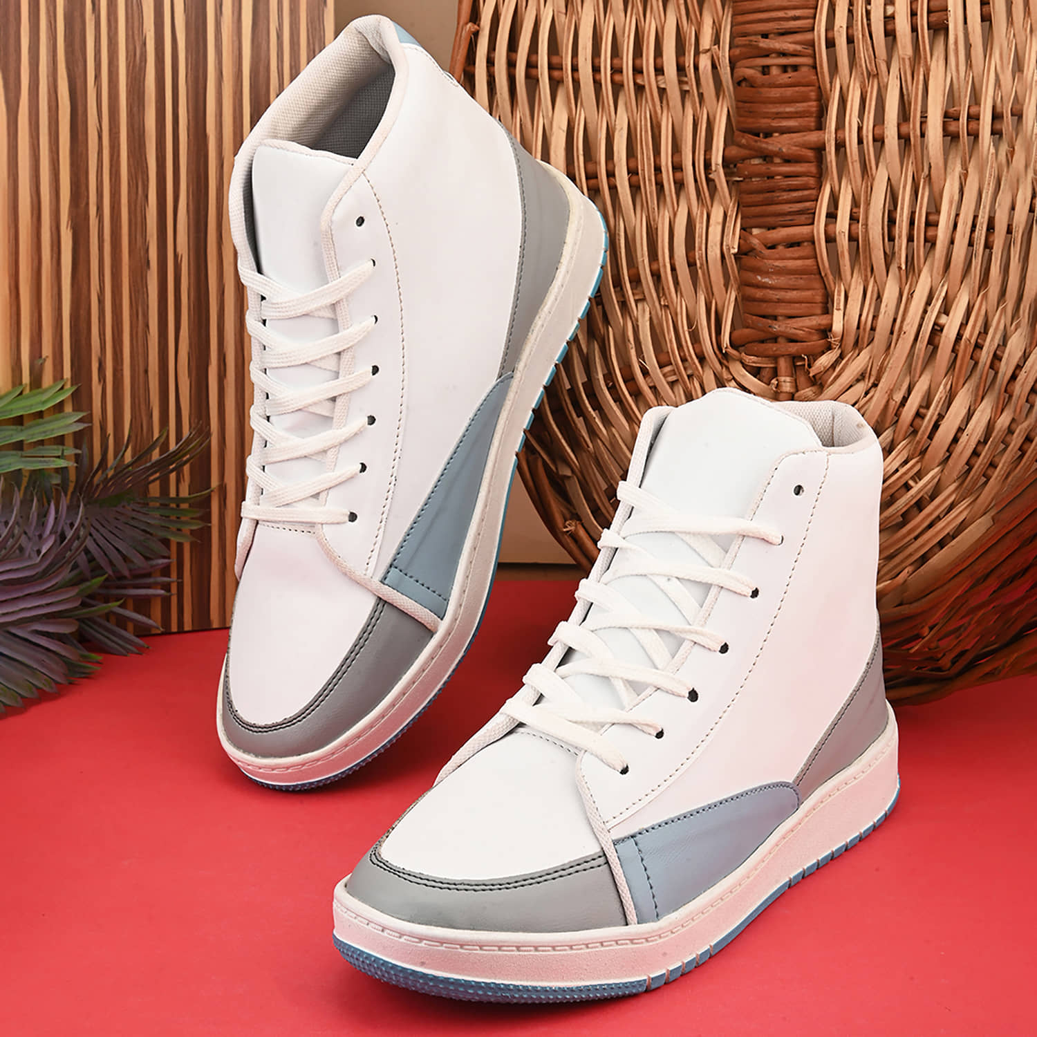 John Karsun D3-SJ White Men's Sneakers - Casual Shoes | Buy online on ZillyBuy