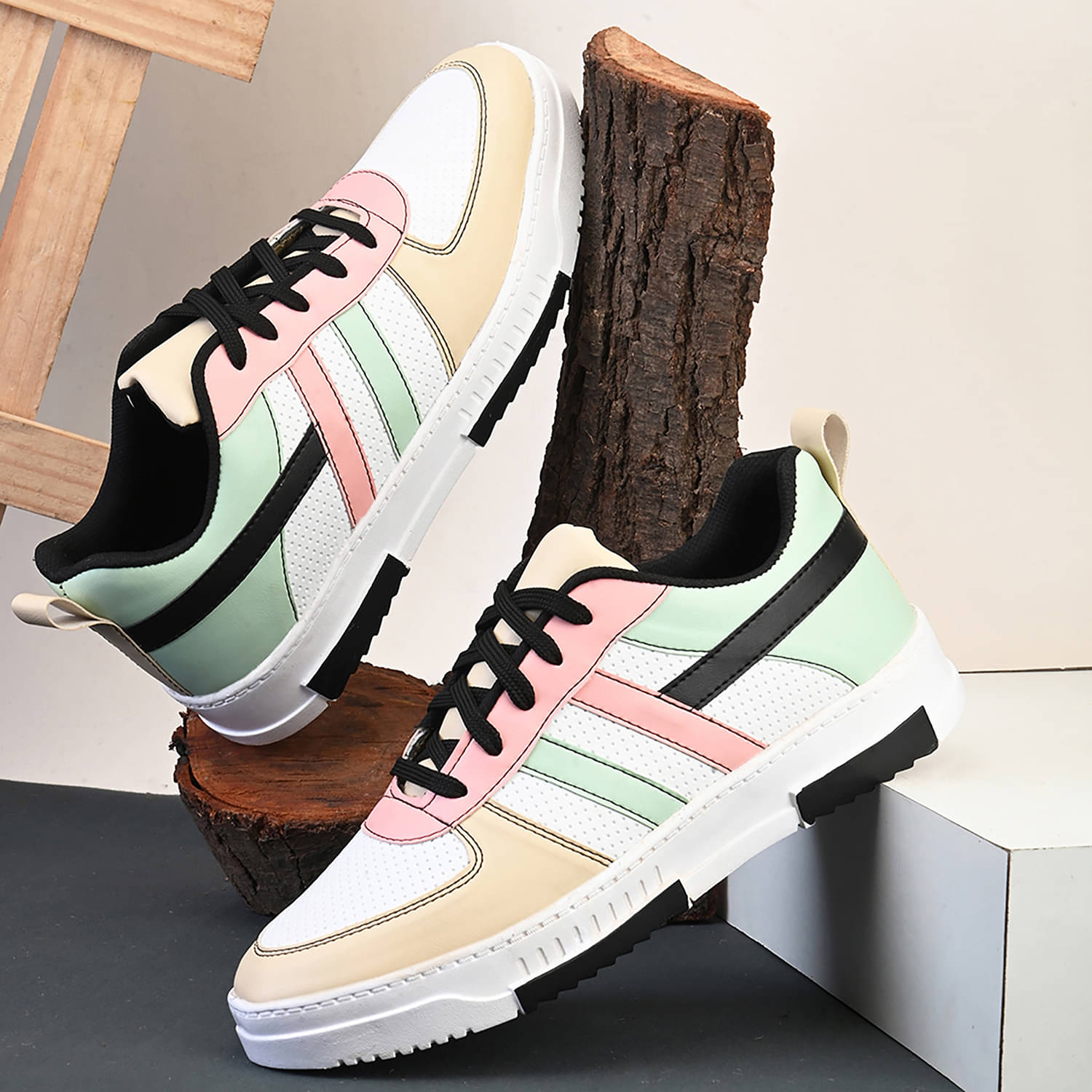    			John Karsun D3-y3 Pink Men's Sneakers