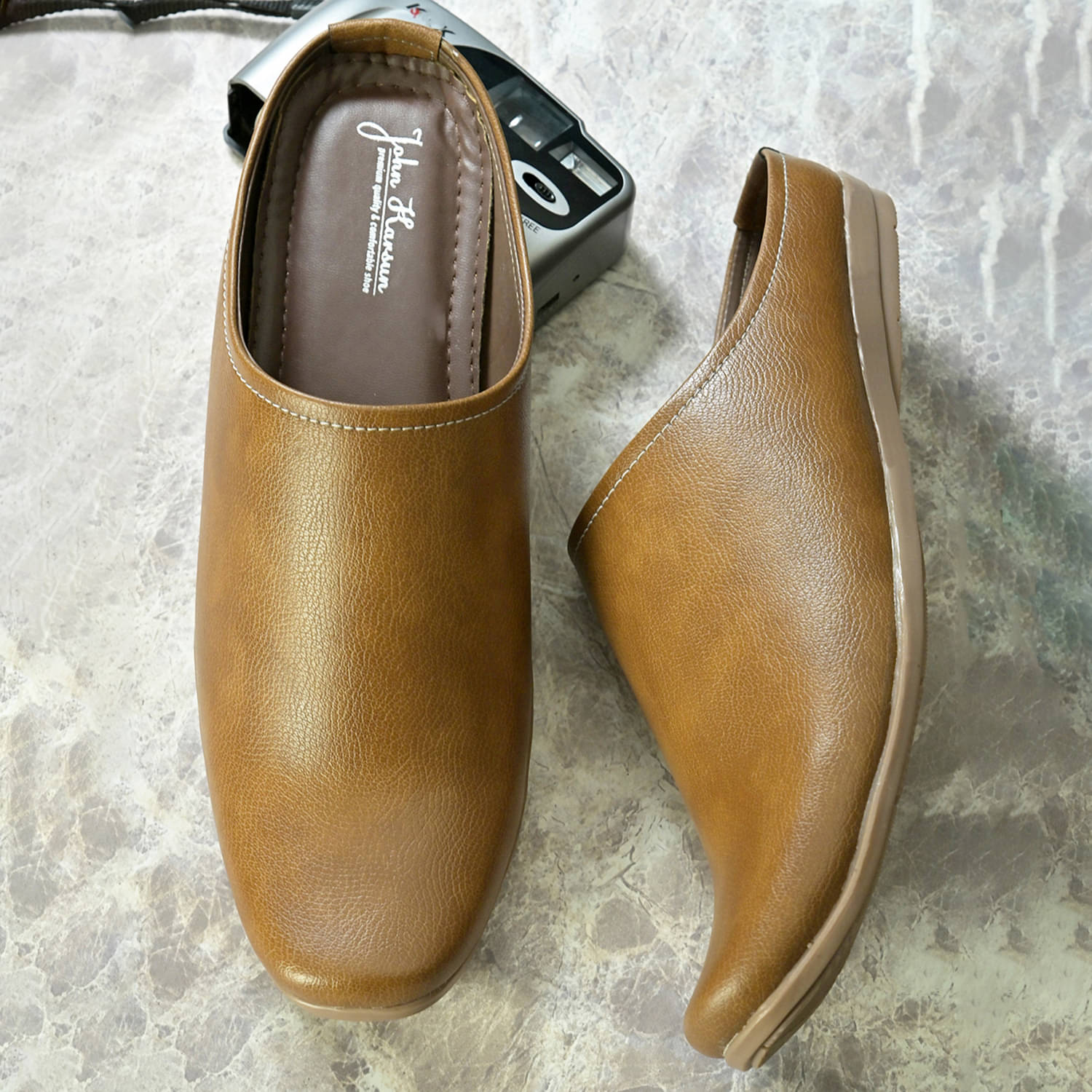    			John Karsun - Tan Men's Sandals