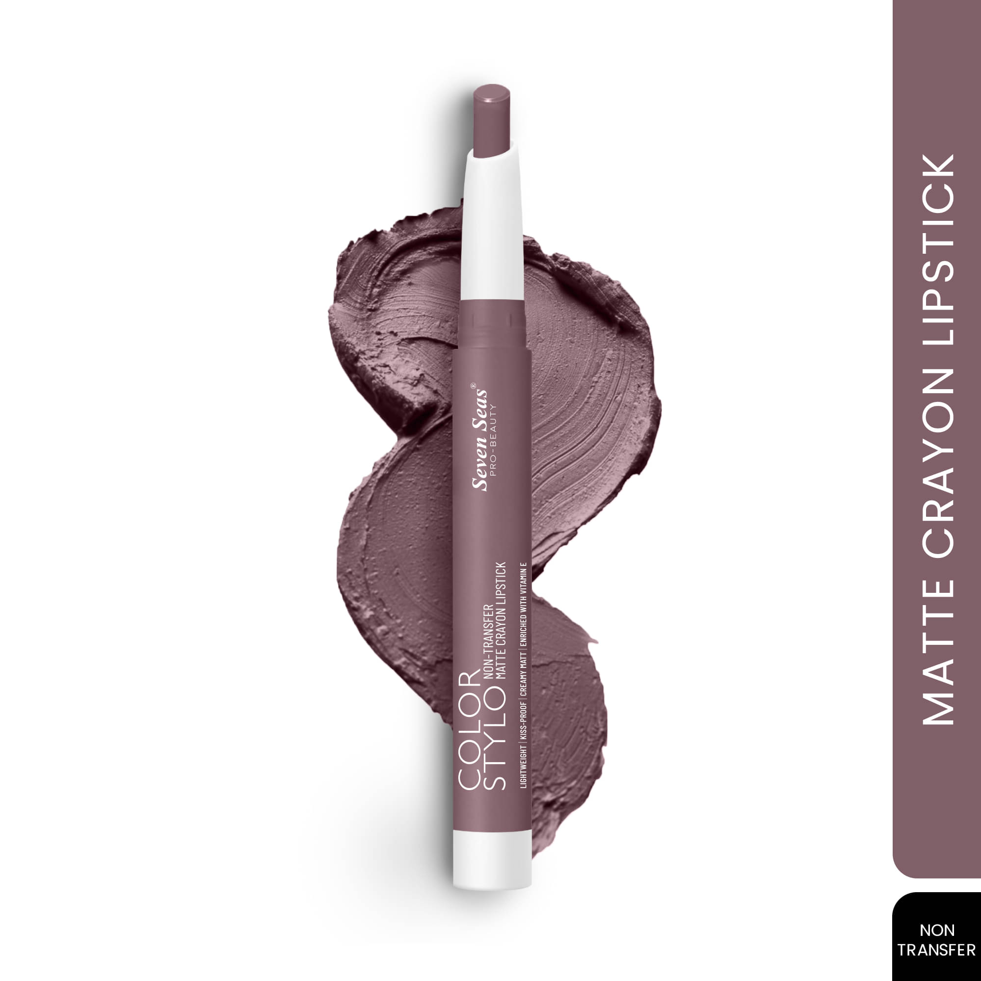    			Seven Seas Grey Matte Lipstick 3.5g