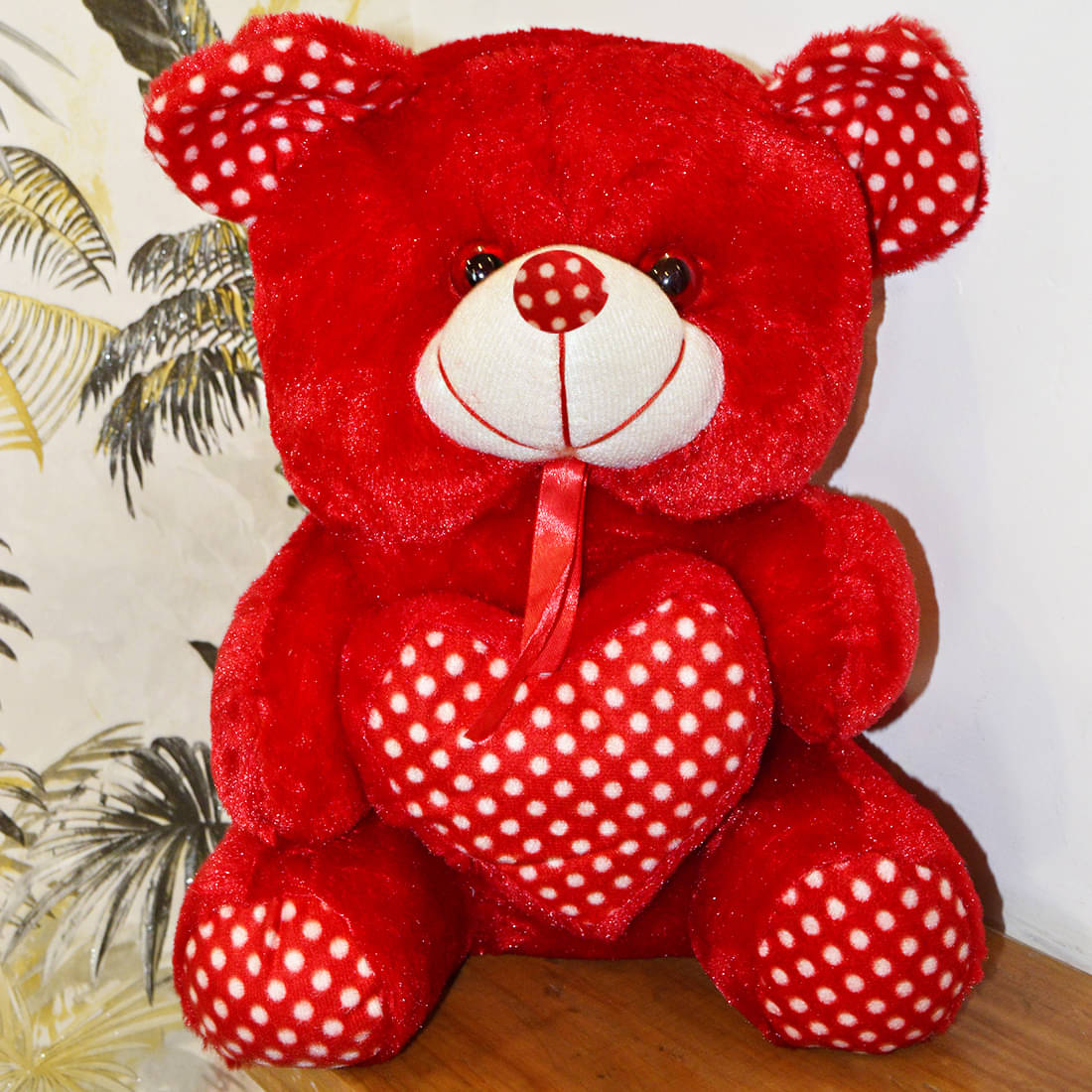 Soft Toys Huggable Plush Teddy Bear with Heart for Kids Best Choice For Gifting Soft Toys Huggable Plush Teddy Bear with Heart for Kids Best Choice For Gifting