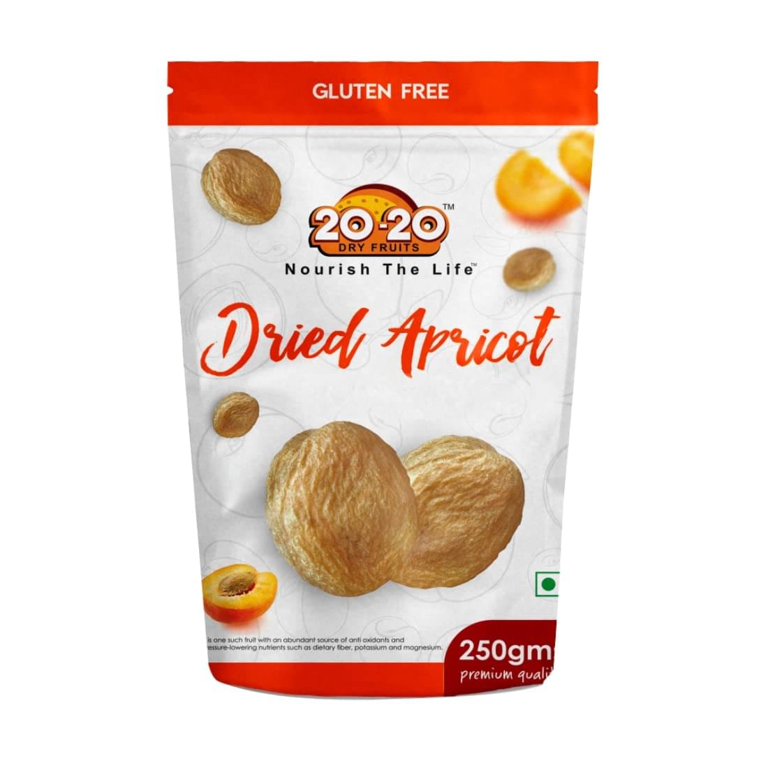 20-20 Dry Fruits Apricot (Khumani) 250     			20-20 Dry Fruits Apricot (Khumani) 250