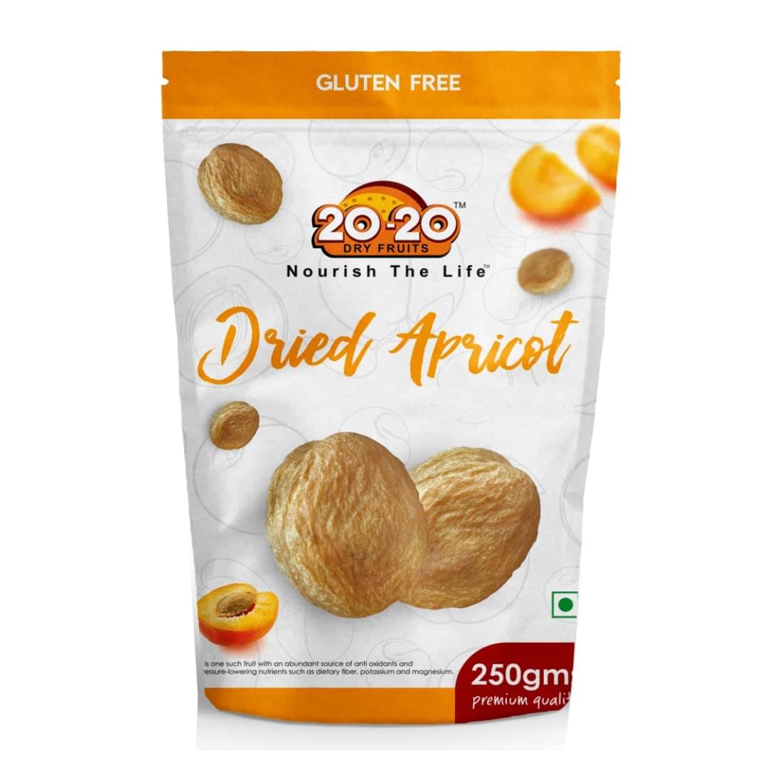 20-20 Dry Fruits Apricot (Khumani) 250     			20-20 Dry Fruits Apricot (Khumani) 250